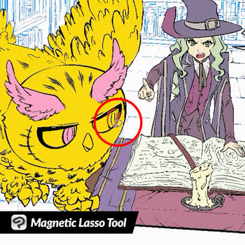 Magnetic Lasso Tool