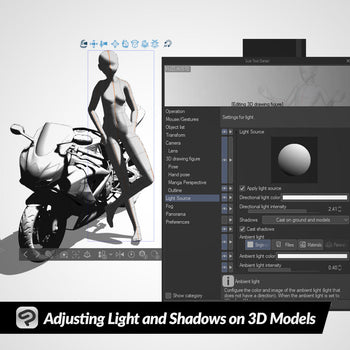 Adjusting Light and Shadows on 3D Models