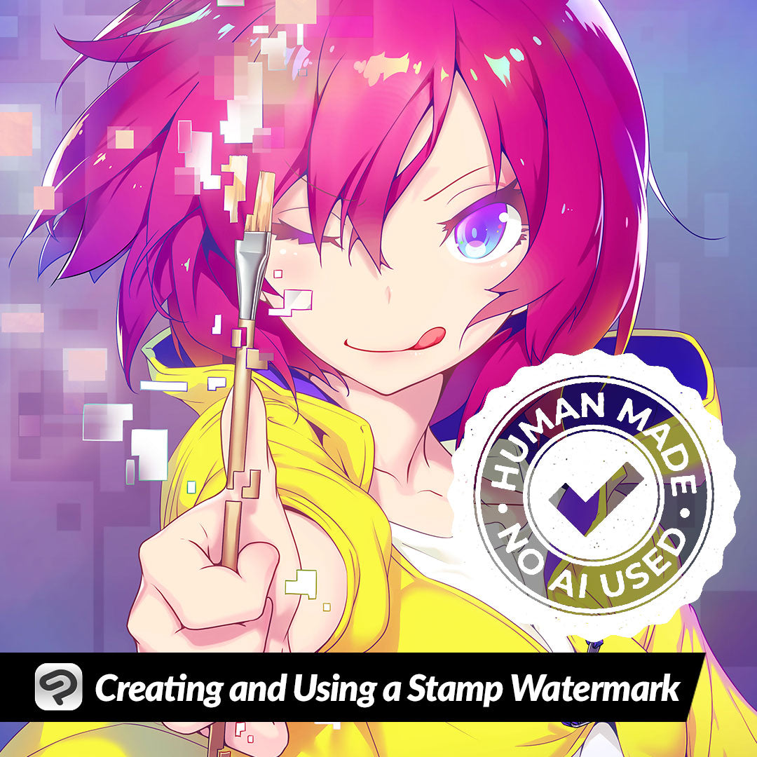 Creating and Using a Stamp Watermark