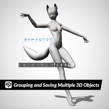 Grouping and Saving Multiple 3D Objects