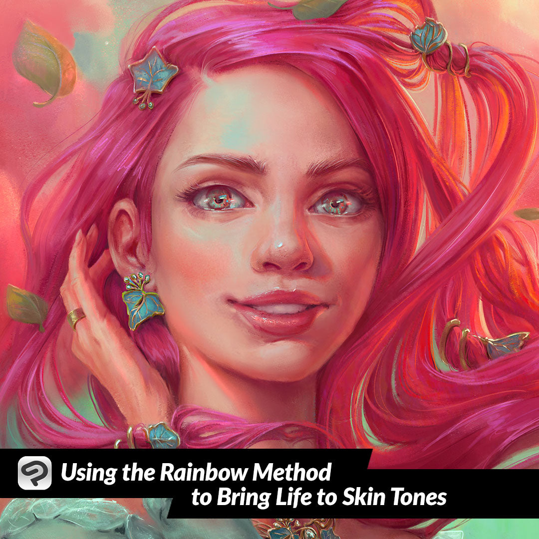 Using the Rainbow Method to Bring Life to Skin Tones