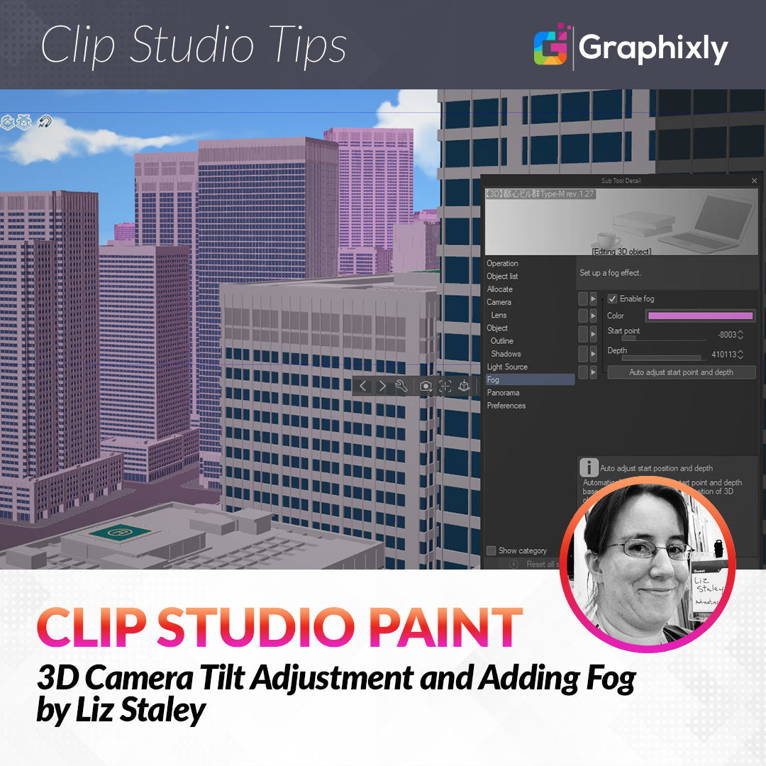 3D Camera Tilt Adjustment and Adding Fog