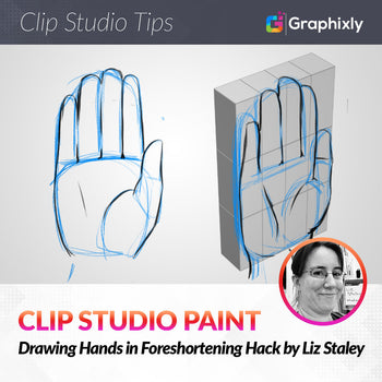Drawing Hands in Foreshortening Hack