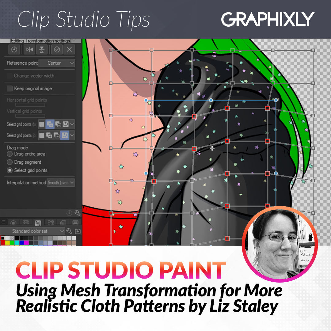 Using Mesh Transformation for More Realistic Cloth Patterns
