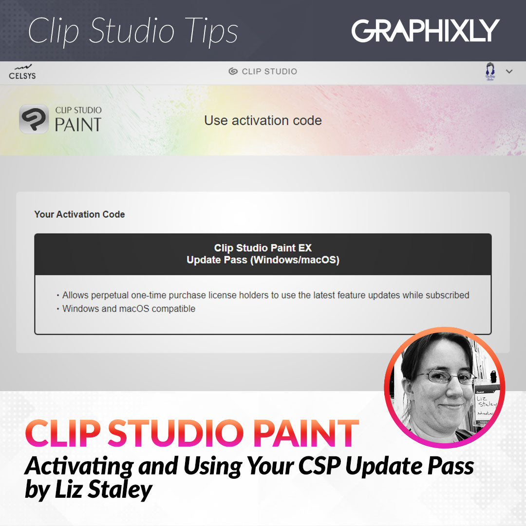 Activating and Using Your Clip Studio Paint Update Pass