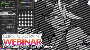 Grabación de Webinar en español - Creando Webtoons en Clip Studio Paint con Fabarts