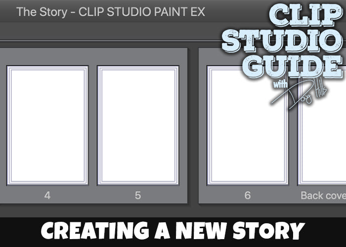 Creating a New Story in CLIP STUDIO PAINT EX