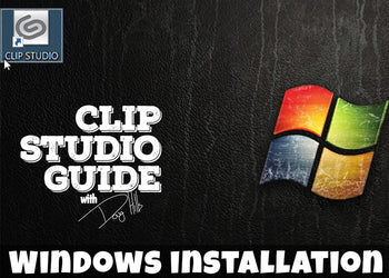 Installing & Registering CLIP STUDIO PAINT on WINDOWS