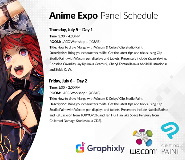 Top more than 78 anime expo schedule