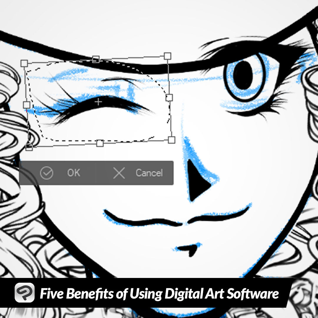 Five Benefits of Using Digital Art Software