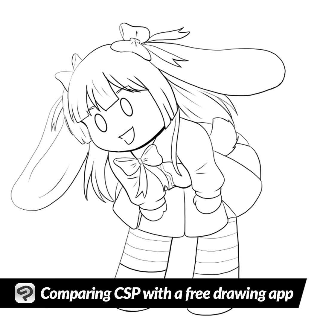 Comparing CSP with a free drawing app