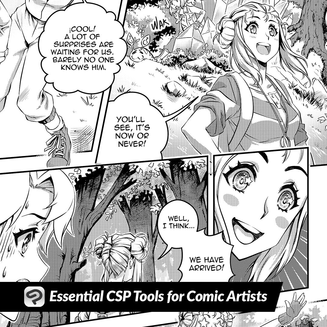 Essential CSP Tools for Comic Artists