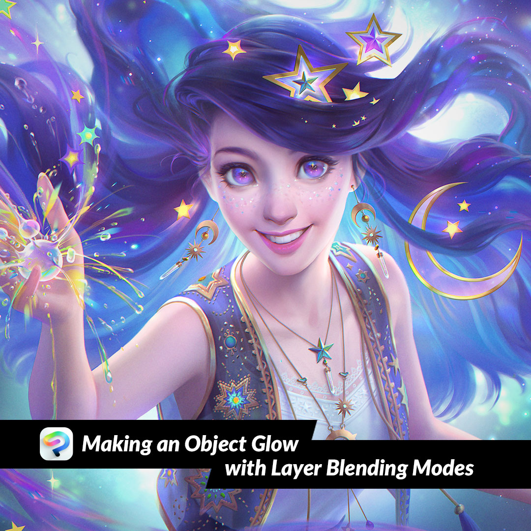 Making an Object Glow with Layer Blending Modes