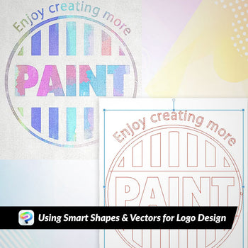 Using Smart Shapes and Vectors for Logo Design