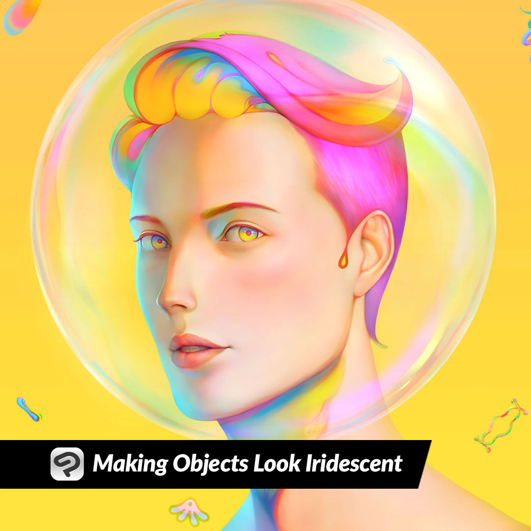Making Objects Look Iridescent