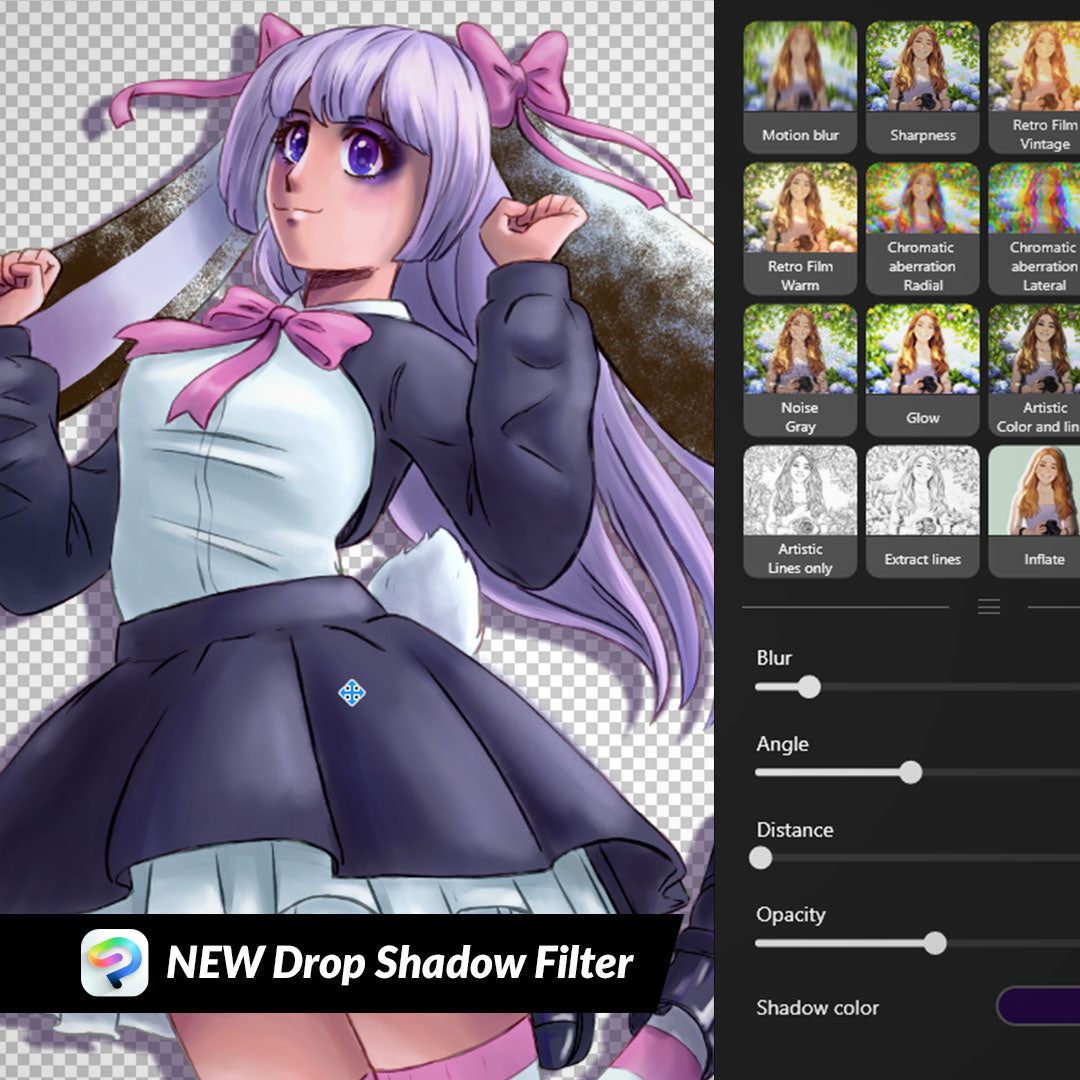 NEW Drop Shadow Filter