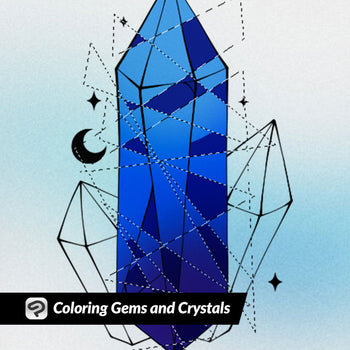 Coloring Gems and Crystals