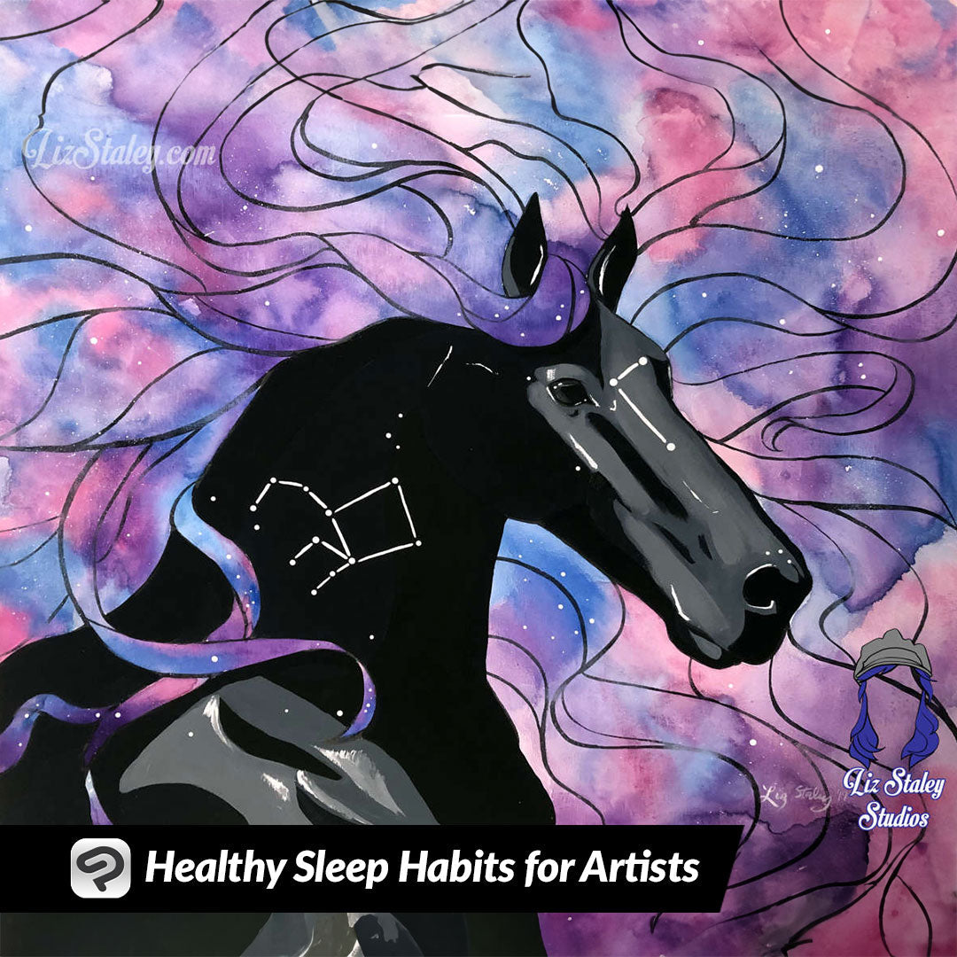 Healthy Sleep Habits for Artists