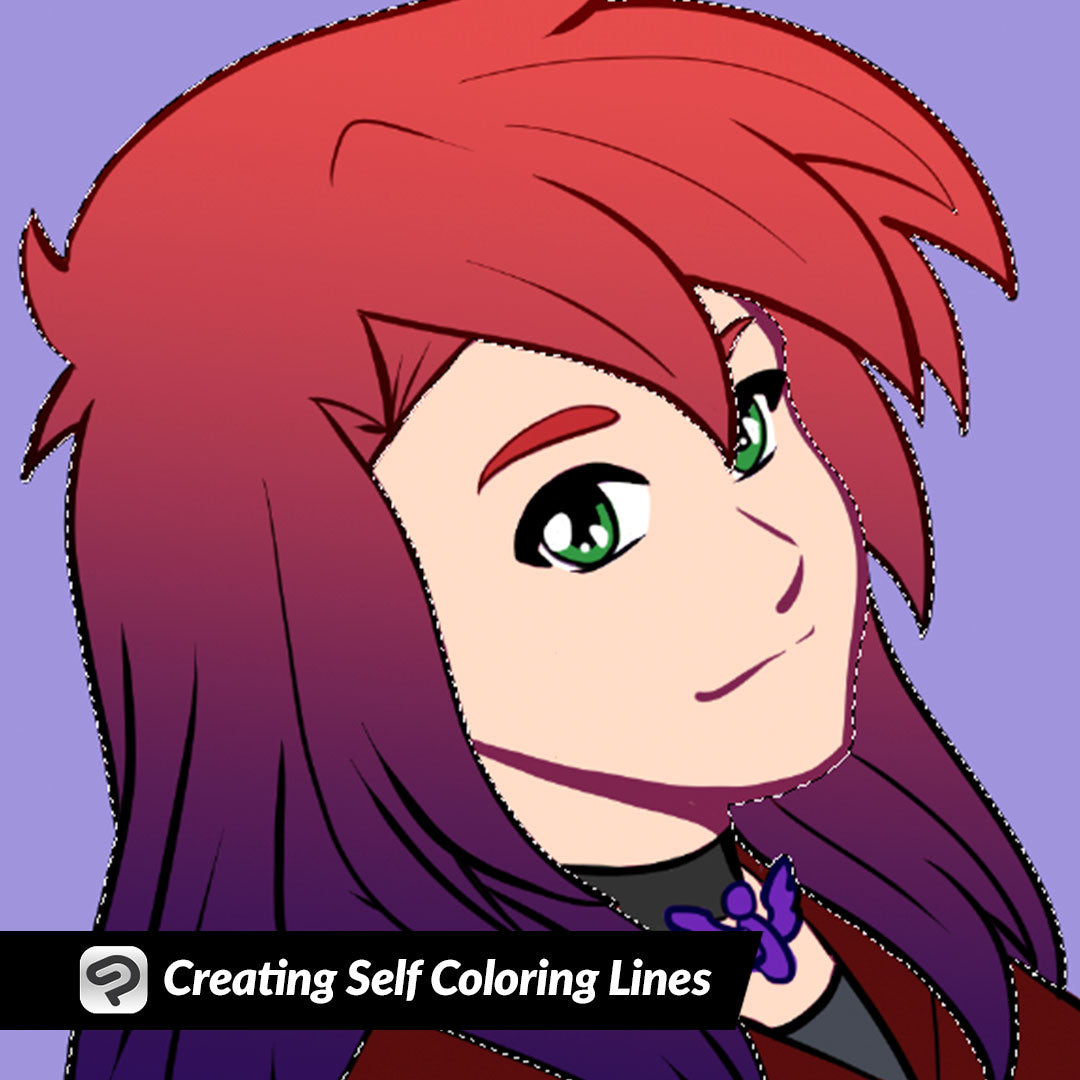 Creating Self Coloring Lines
