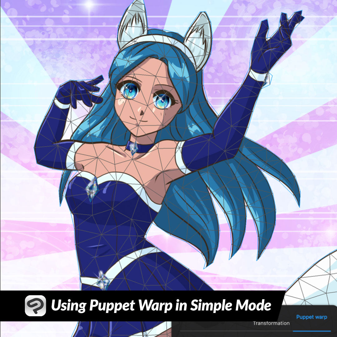 Using Puppet Warp in Simple Mode