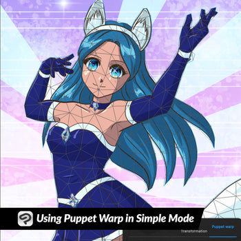 Using Puppet Warp in Simple Mode