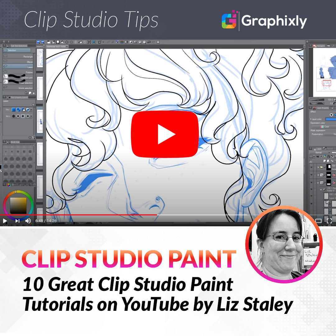 10 Great Clip Studio Paint Tutorials on YouTube