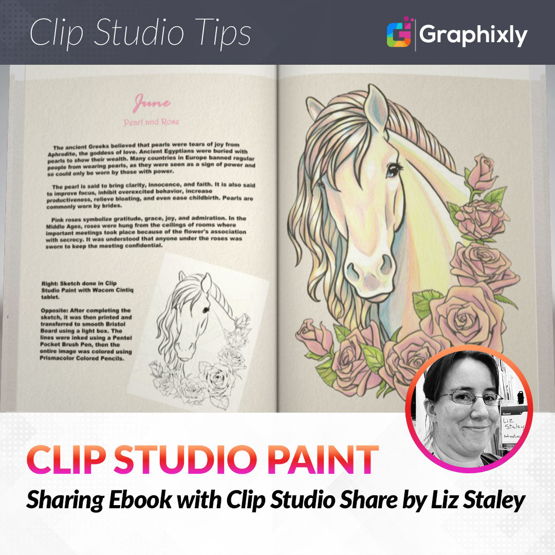 Sharing Ebook with Clip Studio Share
