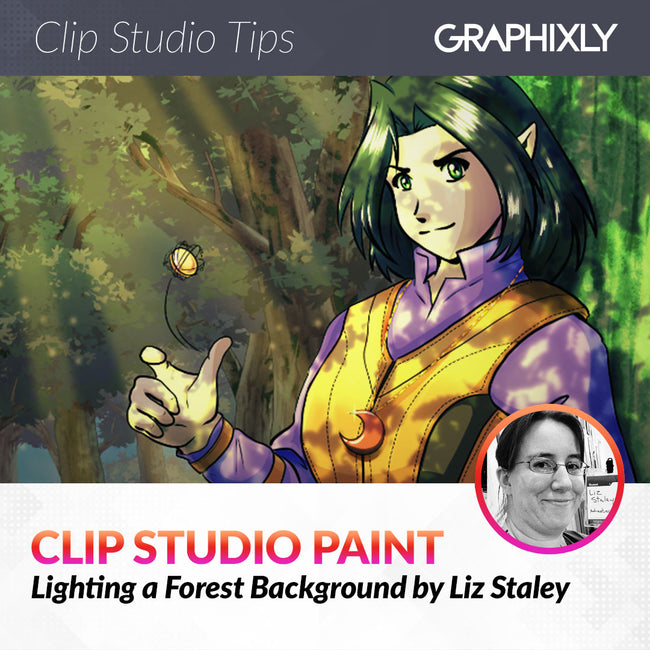 Lighting a Forest Background