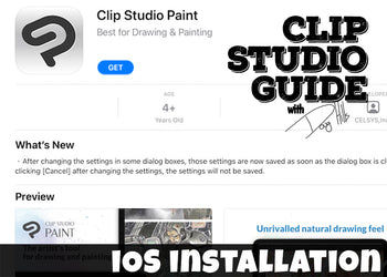 Installing & Registering CLIP STUDIO PAINT on iOS Devices