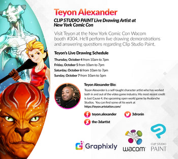 Teyon Alexander Clip Studio Paint