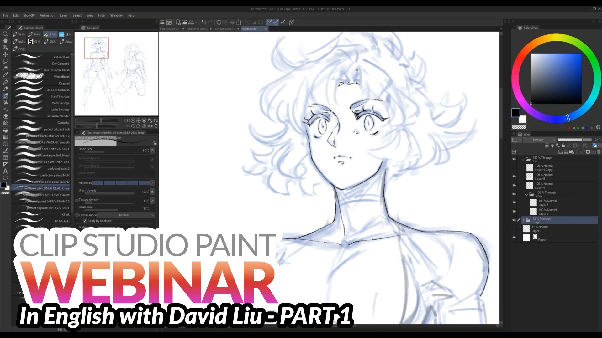 WEBINAR RECORDING – Retro Anime Characters - Construction to Completion PART 1 with David Liu
