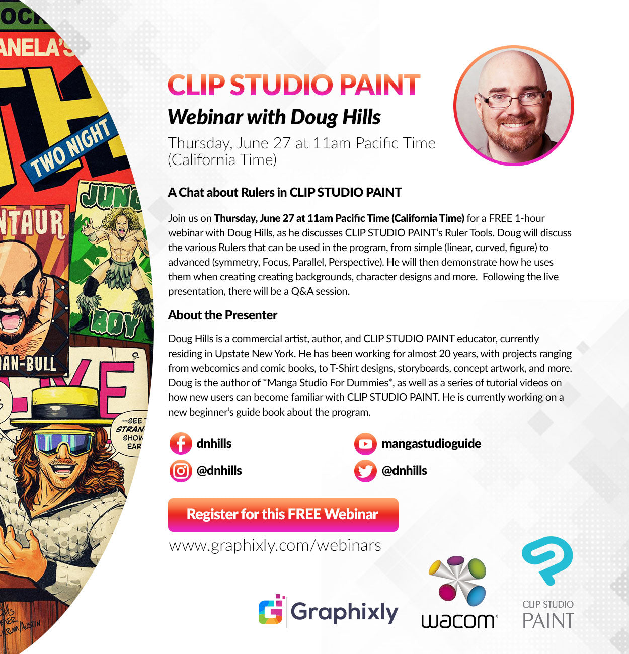 Webinar – A Chat about Rulers in CLIP STUDIO PAINT