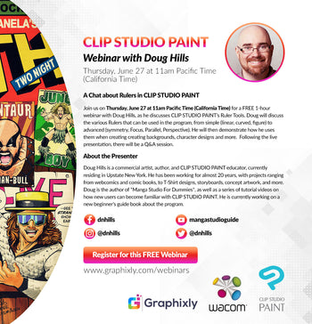 Webinar – A Chat about Rulers in CLIP STUDIO PAINT