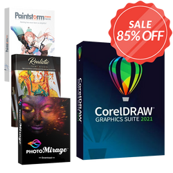 Design, Draw, Color and Paint Bundle with CorelDRAW