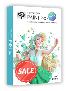 CLIP STUDIO PAINT PRO Vers. 3.0 Perpetual License