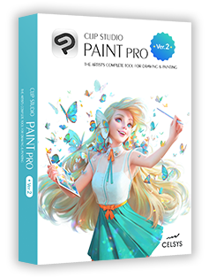 CLIP STUDIO PAINT PRO Vers. 2.0 12-Month License