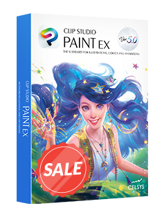 CLIP STUDIO PAINT EX Vers. 5.0 Perpetual License