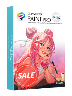 CLIP STUDIO PAINT PRO Vers. 5.0 Perpetual License