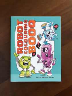 ROBOT COLOURING BOOQ #STAYHOME 6 - Graphixly